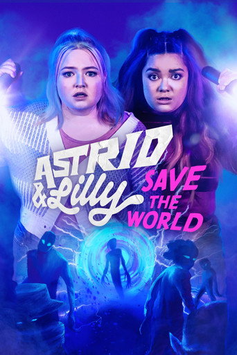 Cartel de Astrid y Lilly salvan el mundo