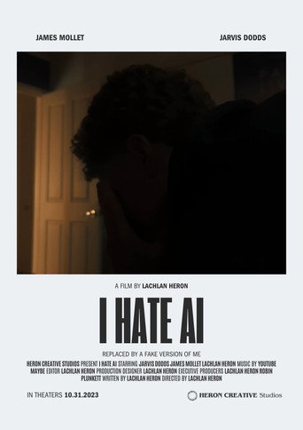 Cartel de I Hate AI