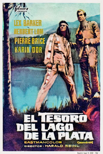 Cartel de El tesoro del lago de la plata