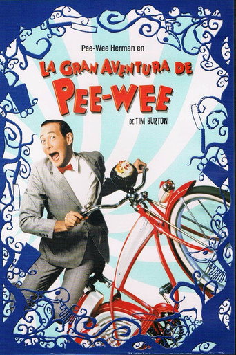 Cartel de La gran aventura de Pee-Wee