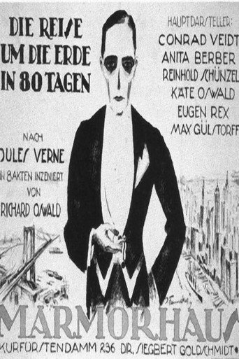Cartel de Die Reise um die Erde in 80 Tagen