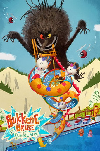 Cartel de Bukkene Bruse på badeland