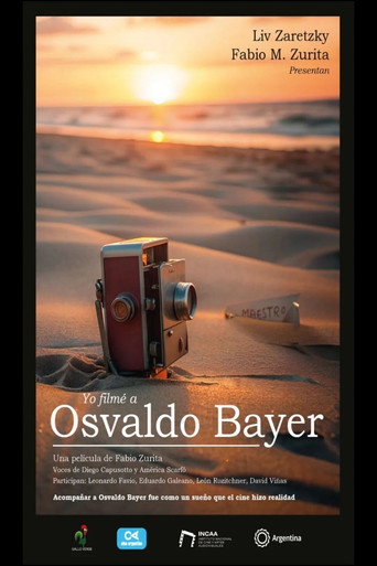 Cartel de Yo filmé a Osvaldo Bayer