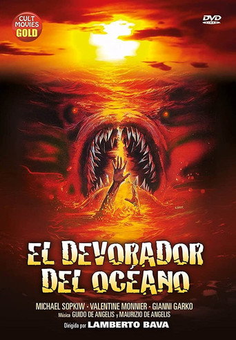 Cartel de El devorador del océano