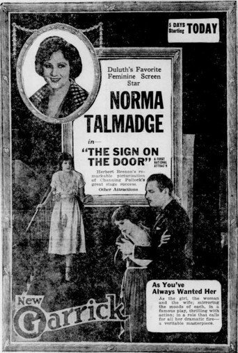 Cartel de The Sign on the Door