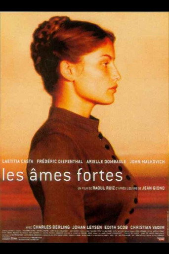 Cartel de Las almas fuertes