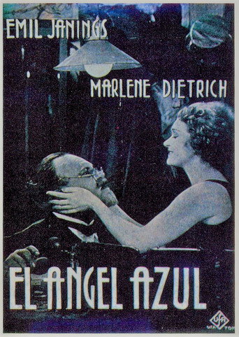 Cartel de El ángel azul