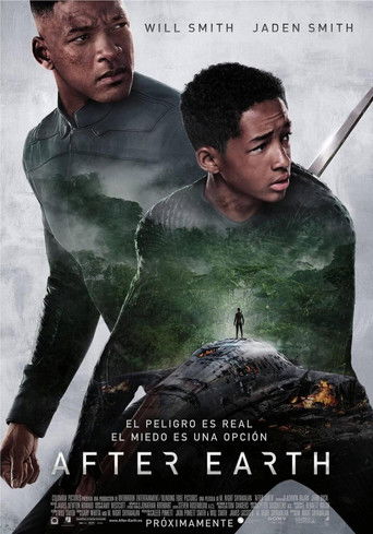 Cartel de After Earth