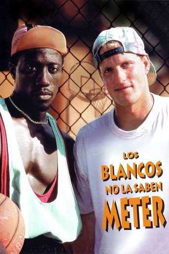 Cartel de Los blancos no la saben meter