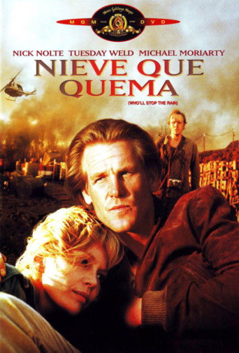 Cartel de Nieve que quema