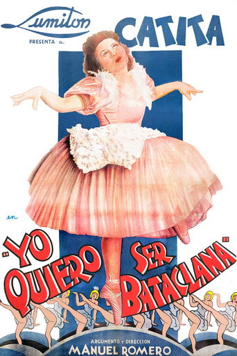 Cartel de Yo quiero ser bataclana