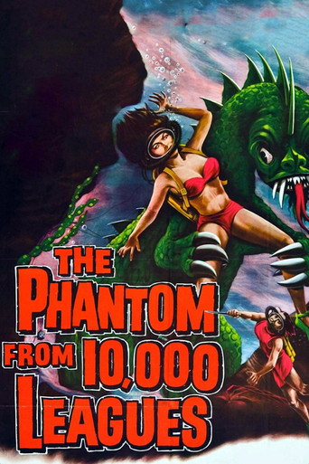 Cartel de El fantasma de las 10.000 leguas