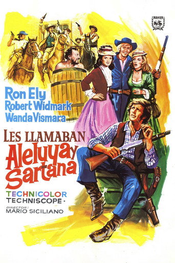 Cartel de Les llamaban Aleluya y Sartana
