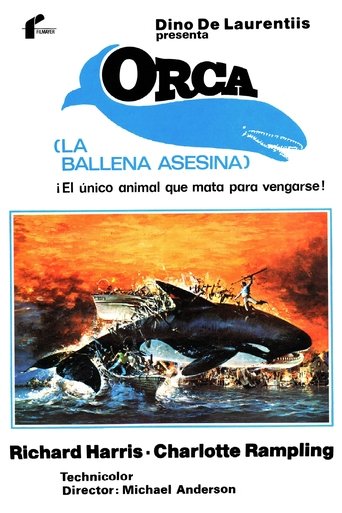 Cartel de Orca, la ballena asesina