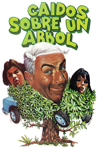 Cartel de Caídos sobre un árbol