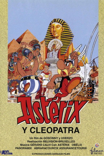 Cartel de Astérix y Cleopatra