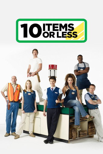 Cartel de 10 Items or Less