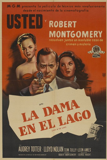 Cartel de La Dama en el lago