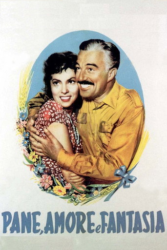 Cartel de Pan, amor y fantasía