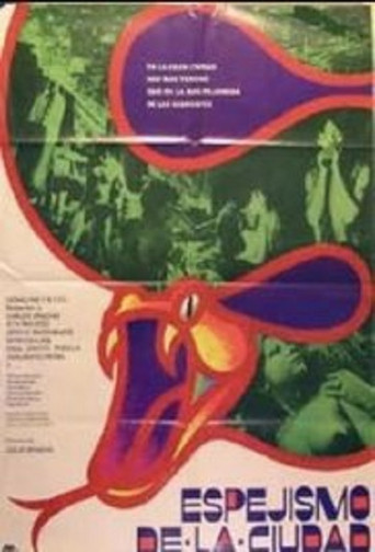Cartel de Espejismo de la ciudad