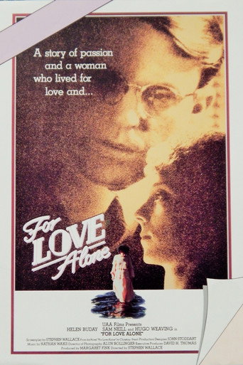 Cartel de For Love Alone
