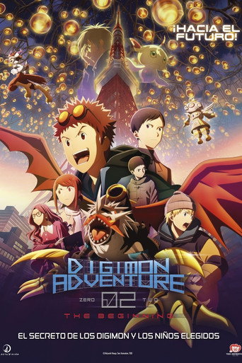 Cartel de Digimon Adventure 02: The Beginning