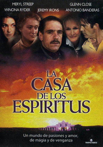 Cartel de La casa de los espíritus