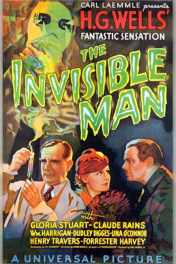 Cartel de El hombre invisible