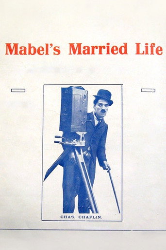 Cartel de Charlot, en la vida conyugal