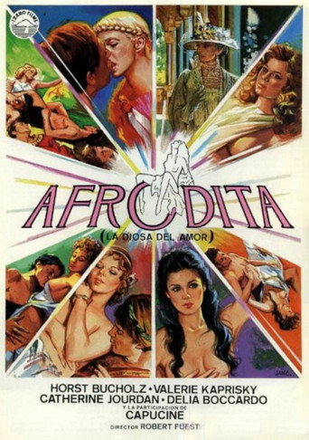 Cartel de Afrodita, la diosa del amor