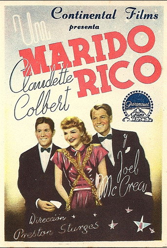 Cartel de Un marido rico