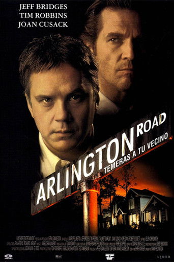 Cartel de Arlington Road, temerás a tu vecino