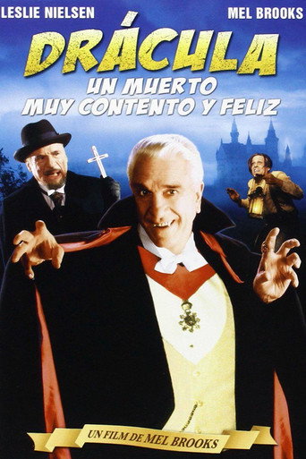 Cartel de Drácula, un muerto muy contento y feliz