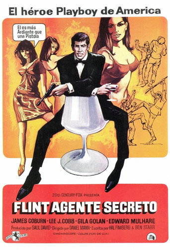 Cartel de Flint, agente secreto