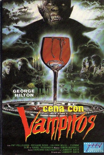 Cartel de Cena con el vampiro
