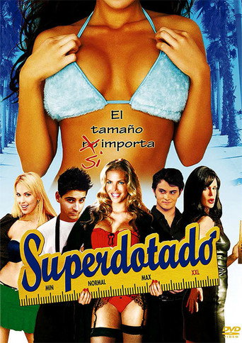 Cartel de Superdotado, el tamaño sí importa