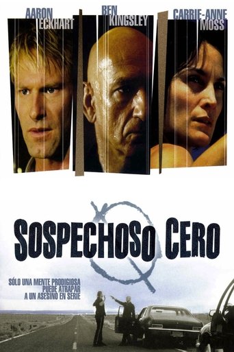 Cartel de Sospechoso cero