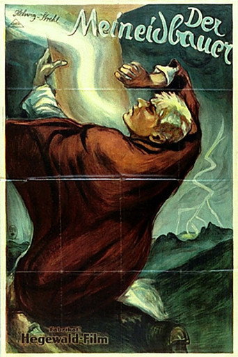 Cartel de Der Meineidbauer