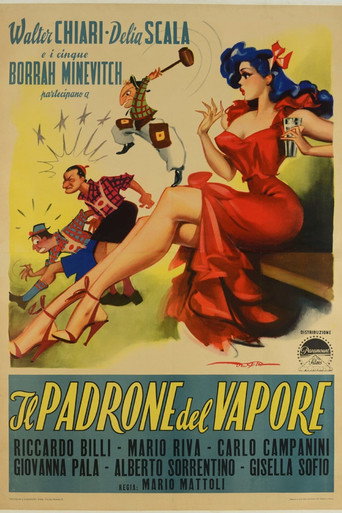 Cartel de Il padrone del vapore