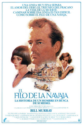 Cartel de El filo de la navaja