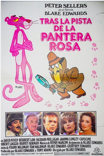 Cartel de Tras la pista de la pantera rosa