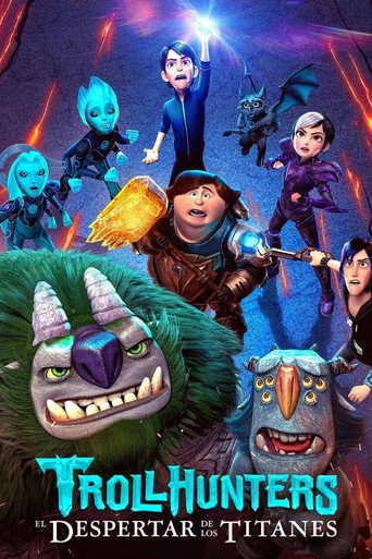 Cartel de Trollhunters: El despertar de los titanes