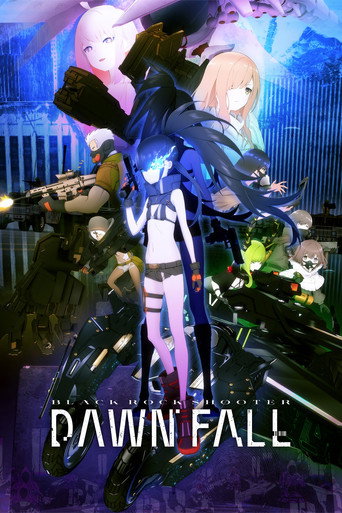 Cartel de Black Rock Shooter: Dawn Fall