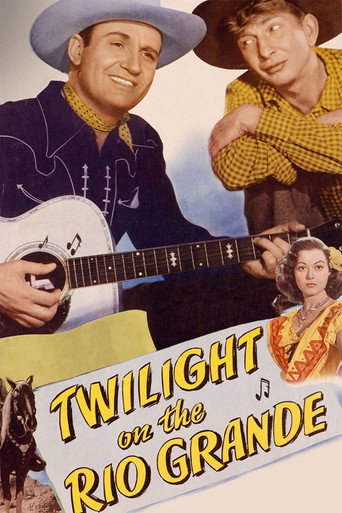 Cartel de Twilight on the Rio Grande