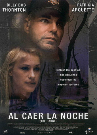 Cartel de Al caer la noche