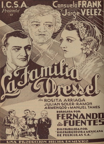 Cartel de La familia Dressel