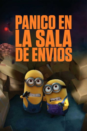 Cartel de Minions: Pánico en la sala de envíos