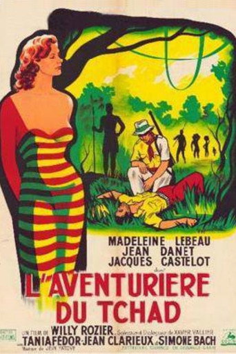 Cartel de LAventurière du Tchad