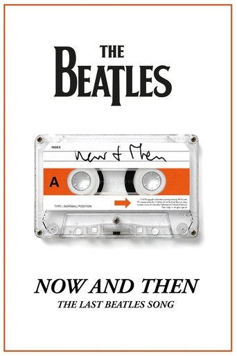 Cartel de Now and Then. La última canción de The Beatles