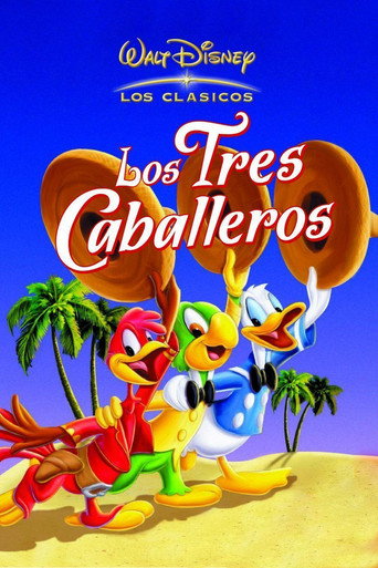 Cartel de Los tres caballeros